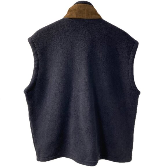 Vintage Bentley Logo North End All Climate Wear Full Zip Fleece Vest Size Large - Picture 7 of 9